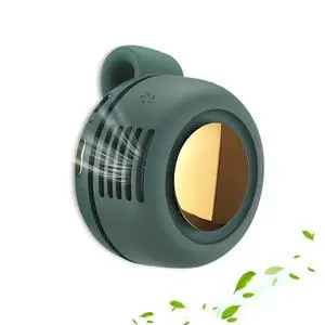 Portable Silent Mini Bladeless Fan Clip on, Portable Silent Mini Bladeless Electric Fan, For Outdoor & Travel & Office, Travel Accessories, Gift, Adjustable 3-Speed (Type-c, Green) Portable Silent Mini Bladeless Fan Clip on, Portable Silent Mini Bladeless Electric Fan, For Outdoor & Travel & Office, Travel Accessories, Gift, Adjustable 3-Speed (Type-c, Green)