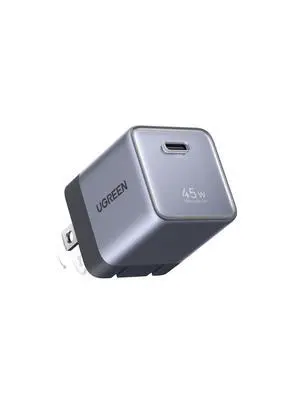 Nexode Air 45W USB C Charger Block, Foldable Plug Ultra Mini GaN Charger Fast Charging, Travel Essentials Wall Charger for iPhone 17 16, Galaxy S26/S25, iPad, Pixel, MacBook Air/Neo, Grey Nexode Air 45W USB C Charger Block, Foldable Plug Ultra Mini GaN Charger Fast Charging, Travel Essentials Wall Charger for iPhone 17 16, Galaxy S26/S25, iPad, Pixel, MacBook Air/Neo, Grey