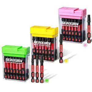 Impact Torx Screwdriver Bits Set,45 Pcs Magnetic (T10/T15/T20/T25/T30) S2 Steel Multi Star Driver Bits with Storage Colorful Box Impact Torx Screwdriver Bits Set,45 Pcs Magnetic (T10/T15/T20/T25/T30) S2 Steel Multi Star Driver Bits with Storage Colorful Box
