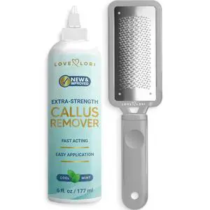Remover Kit - Foot File & Callus Gel Feet Scrubber Dead Skin Scraper Bundle, 6oz Remover Kit - Foot File & Callus Gel Feet Scrubber Dead Skin Scraper Bundle, 6oz