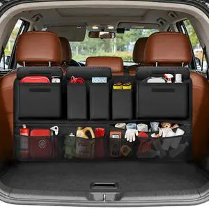 for SUV, 35.5" x 18.2" Large Capacity Car Organizers and Storage, Backseat Hanging Storage Bag with 10 Pockets, Adjustable & Waterproof Car Interior Accessories for SUV Truck MPV for SUV, 35.5" x 18.2" Large Capacity Car Organizers and Storage, Backseat Hanging Storage Bag with 10 Pockets, Adjustable & Waterproof Car Interior Accessories for SUV Truck MPV