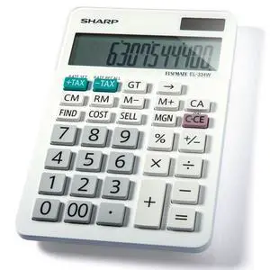 EL-334WB Business Calculator, White 4.0 EL-334WB Business Calculator, White 4.0