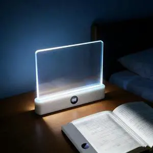 LED Book Light and Night Light 2 in 1,Rechargeable Clear Flat Panel Reading Lamp with 3 Color Temperatures, Dimmable & Timer, Full Page Illumination for Bedtime Reading, USB-C Charging (White, Small) LED Book Light and Night Light 2 in 1,Rechargeable Clear Flat Panel Reading Lamp with 3 Color Temperatures, Dimmable & Timer, Full Page Illumination for Bedtime Reading, USB-C Charging (White, Small)