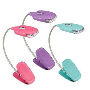 Book Light for Kids Clip on Book Lights for Reading in Bed Book Lamp Portable LED Reading Light with 360° Flexible and 2 Brightness (3Pack Mini Reading Lights) Book Light for Kids Clip on Book Lights for Reading in Bed Book Lamp Portable LED Reading Light with 360° Flexible and 2 Brightness (3Pack Mini Reading Lights)