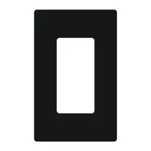 CW-1B-BL Claro Single Gang Rocker Wallplate, Black CW-1B-BL Claro Single Gang Rocker Wallplate, Black