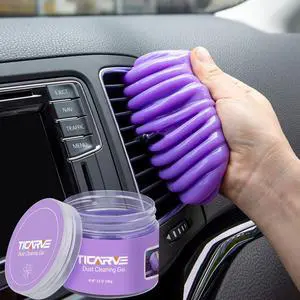 Cleaning Gel for Car Detailing Car Vent Cleaner Cleaning Putty Gel Auto Car Interior Cleaner Dust Cleaning Mud for Cars and Keyboard Cleaner Cleaning Slime Purple Cleaning Gel for Car Detailing Car Vent Cleaner Cleaning Putty Gel Auto Car Interior Cleaner Dust Cleaning Mud for Cars and Keyboard Cleaner Cleaning Slime Purple