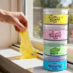 Car Cleaning Gel4 Packs Dust Cleaning Putty Universal Car Interior Cleaner Keyboard Dust Remover Car Slime Gifts for Men Women Girl Car Cleaning Gel4 Packs Dust Cleaning Putty Universal Car Interior Cleaner Keyboard Dust Remover Car Slime Gifts for Men Women Girl