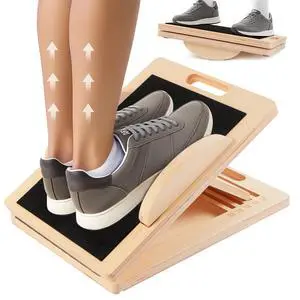 Slant Board for Exercise 4-in-1 Professional Wooden Balance Board, Premium Calf Stretcher and Wobble Board for Effective Calf Stretching and Squats, Calf Stretcher Slant Board Slant Board for Exercise 4-in-1 Professional Wooden Balance Board, Premium Calf Stretcher and Wobble Board for Effective Calf Stretching and Squats, Calf Stretcher Slant Board