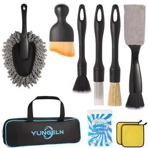 Car Detailing Brush Kit with Detail Brushes,Car Interior Detailing Brushe,Car Dust Brush,Cleaning Gel,Car Interior Cleaning Tool for Truck SUV Car Accessories Car Detailing Brush Kit with Detail Brushes,Car Interior Detailing Brushe,Car Dust Brush,Cleaning Gel,Car Interior Cleaning Tool for Truck SUV Car Accessories