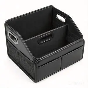 Car Storage Organizer Reinforced Dividable Leather Car Caddy Basket for Front Seat Floor Back Sturdy Frosted Handle 8 Compartments Adjustable Strap Buckles Slip-Resistant (Normal) Car Storage Organizer Reinforced Dividable Leather Car Caddy Basket for Front Seat Floor Back Sturdy Frosted Handle 8 Compartments Adjustable Strap Buckles Slip-Resistant (Normal)