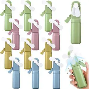 12 Pcs Mini Hand Press Fan Bulk Small Portable Summer Fan Plastic Handheld Manual Personal Cooling Party Favor Summer Outdoor Travel Camping Gifts, No Battery Included 12 Pcs Mini Hand Press Fan Bulk Small Portable Summer Fan Plastic Handheld Manual Personal Cooling Party Favor Summer Outdoor Travel Camping Gifts, No Battery Included
