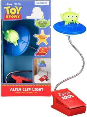 Toy Story Alien Book Light ClipOn Reading Lamp for Books and Bed Flexible Arm Kids Light Toy Story Alien Book Light ClipOn Reading Lamp for Books and Bed Flexible Arm Kids Light