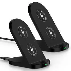 Wireless Charger Samsung Fast Charging Stand for Samsung Galaxy S26 Ultra/S25Ultra/S24FE//Z Fold7 Flip7/S23/S22,iPhone 17 Pro Max/16Plus/15,Pixel 10/9,Wireless Android Phone Charger Station Desk 2Pack Wireless Charger Samsung Fast Charging Stand for Samsung Galaxy S26 Ultra/S25Ultra/S24FE//Z Fold7 Flip7/S23/S22,iPhone 17 Pro Max/16Plus/15,Pixel 10/9,Wireless Android Phone Charger Station Desk 2Pack