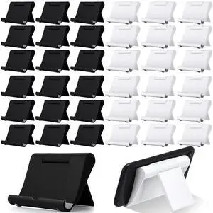 36 Pcs Cell Phone Stands Foldable Tablet Mobile Stand Adjustable Multi Angle Tablet Holder Compatible with Phone 15 14 13 12 11 Pro Xs Xs Max XR 8 (Black and White) 36 Pcs Cell Phone Stands Foldable Tablet Mobile Stand Adjustable Multi Angle Tablet Holder Compatible with Phone 15 14 13 12 11 Pro Xs Xs Max XR 8 (Black and White)