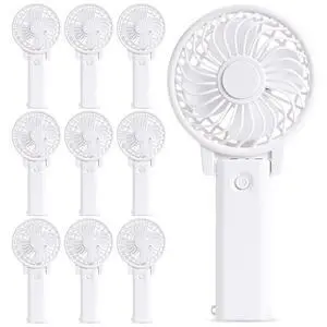 Battery Portable Handheld Fan Bulk Mini Personal Wedding Fan for Wedding Bachelorette Party Favor(Classic,10 Pcs) Battery Portable Handheld Fan Bulk Mini Personal Wedding Fan for Wedding Bachelorette Party Favor(Classic,10 Pcs)