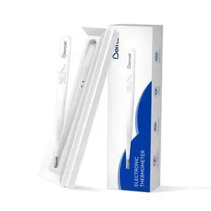 Rechargeable Digital Thermometer for Adults & Kids, Medical-Grade Accurate Fast Reading for Oral & Underarm Use with LED Display & Fever Alert Rechargeable Digital Thermometer for Adults & Kids, Medical-Grade Accurate Fast Reading for Oral & Underarm Use with LED Display & Fever Alert