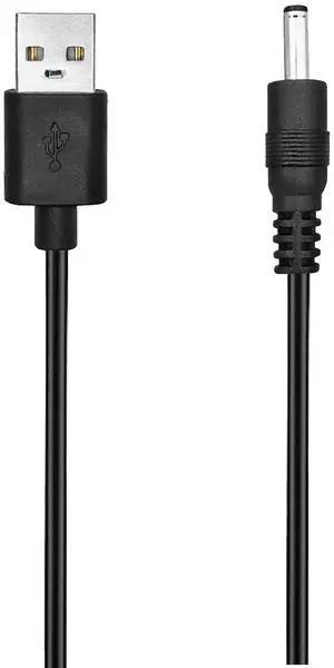 USB Charger Cable Compatible with Bitvae D2 R1 R2 S2 Fairywill 917 508 507 D1 D3 D7 D8 7AM2M AM105 AM110 Sonic Toothbrush, DC 3.5mm USB Charging Cord, 5FT Black Cable USB Charger Cable Compatible with Bitvae D2 R1 R2 S2 Fairywill 917 508 507 D1 D3 D7 D8 7AM2M AM105 AM110 Sonic Toothbrush, DC 3.5mm USB Charging Cord, 5FT Black Cable