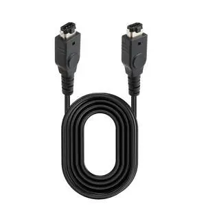 GBA Link Cable, 2 Player Game Link Cable Compatible for Nintendo Gameboy Advance SP, Gameboy Advance, Game Boy Advance Link Cables, 3.96Ft Black GBA Link Cable, 2 Player Game Link Cable Compatible for Nintendo Gameboy Advance SP, Gameboy Advance, Game Boy Advance Link Cables, 3.96Ft Black