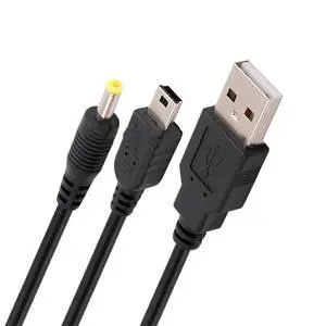 Charger Cable USB Power Cord & Data Cable for PSP 1000 2000 3000 Charger Cable USB Power Cord & Data Cable for PSP 1000 2000 3000
