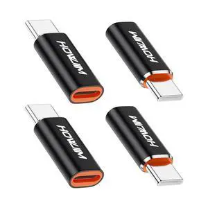 8 Pin to USB C Adapter 4 Pack,27W PD Fast Charging 480Mbps Data Transfer,Type C to 8 Pin Converter Compatible with Phone 15/16/17 Serie,Pad Pro,G-alaxy,Not for Headphones/OTG/Flash Drive/Pencil Black 8 Pin to USB C Adapter 4 Pack,27W PD Fast Charging 480Mbps Data Transfer,Type C to 8 Pin Converter Compatible with Phone 15/16/17 Serie,Pad Pro,G-alaxy,Not for Headphones/OTG/Flash Drive/Pencil Black