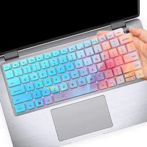 Keyboard Cover Skin for Dell Latitude 14" 7450 7440 7430 7420 7410, Dell Latitude 3450 3440 5450 5440 5431 5430 5420 9420 9430, Latitude 15.6" 16" 7520 9510 9520 7650 7640, US -Stylish Colorful Keyboard Cover Skin for Dell Latitude 14" 7450 7440 7430 7420 7410, Dell Latitude 3450 3440 5450 5440 5431 5430 5420 9420 9430, Latitude 15.6" 16" 7520 9510 9520 7650 7640, US -Stylish Colorful