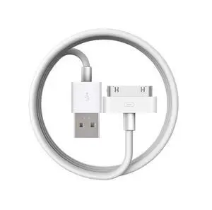 USB to 30-Pin Charging Cable, Apple MFi Certified 30-Pin Sync and Charge Cable Cord Compatible with iPhone 4/4S/3G/3GS, iPad 1/2/3, iPod Classic/Nano/Touch - Charging & Sync Data (3 Feet) USB to 30-Pin Charging Cable, Apple MFi Certified 30-Pin Sync and Charge Cable Cord Compatible with iPhone 4/4S/3G/3GS, iPad 1/2/3, iPod Classic/Nano/Touch - Charging & Sync Data (3 Feet)
