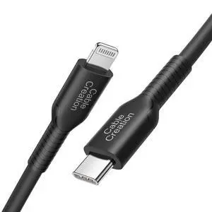 iPhone Charger Cable 6FT/1.8m, MFi Certified Apple USB C to Lightning Cable, PD Fast Charging, Type C Charging Cord for iPhone14, 13, 12, 11. X, XS, 8, AirPods Pro, Black. iPhone Charger Cable 6FT/1.8m, MFi Certified Apple USB C to Lightning Cable, PD Fast Charging, Type C Charging Cord for iPhone14, 13, 12, 11. X, XS, 8, AirPods Pro, Black.