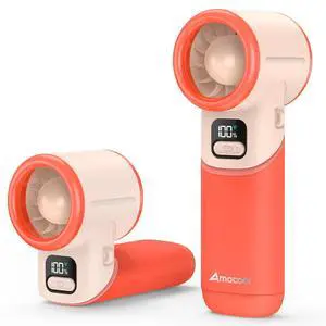 Portable Handheld Turbo Fan5 Speed Foldable Hand FansMax 20 Hours RuntimeRechargeable Mini Pocket Cooling Fan for Travel, Outdoor Activities, Gifts for Women Portable Handheld Turbo Fan5 Speed Foldable Hand FansMax 20 Hours RuntimeRechargeable Mini Pocket Cooling Fan for Travel, Outdoor Activities, Gifts for Women