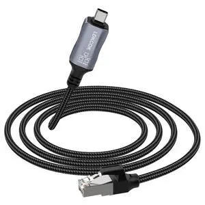 USB C to Ethernet Cable, Type C to RJ45 LAN Cord, for MacBook Pro/Air, iPad Pro, iPhone 15 Series, Galaxy, Smartphone, Laptop, PC (6 Feet) USB C to Ethernet Cable, Type C to RJ45 LAN Cord, for MacBook Pro/Air, iPad Pro, iPhone 15 Series, Galaxy, Smartphone, Laptop, PC (6 Feet)