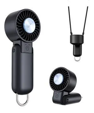 Portable Handheld Turbo Fan with LED Display - Turbocharged 32ft Cooling, Long-lasting 5 Speeds 4oz Lightweight, USB Rechargeable Mini Personal Hand Held Fan Gift for Women Men Travel, Office, Makeup Portable Handheld Turbo Fan with LED Display - Turbocharged 32ft Cooling, Long-lasting 5 Speeds 4oz Lightweight, USB Rechargeable Mini Personal Hand Held Fan Gift for Women Men Travel, Office, Makeup