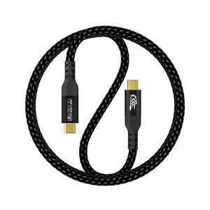 3.3FT USB C to USB C Cable Compatible with Thunderbolt 4/3, USB 3.2 Gen 2 20Gbps High Speed Data Transfer, 100w Fast Charging & 4K@120Hz USB C Video Cable for Monitor, Hub,dispaly Cord 3.3FT USB C to USB C Cable Compatible with Thunderbolt 4/3, USB 3.2 Gen 2 20Gbps High Speed Data Transfer, 100w Fast Charging & 4K@120Hz USB C Video Cable for Monitor, Hub,dispaly Cord