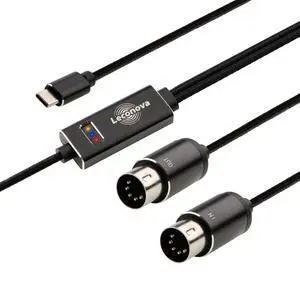 MIDI to USB Cable USB-A/USB-C 2M 16 Channel MIDI Interface, Plug & Play for Keyboard/Synthesizer/Piano/Drum Machine, Compatible with Roland/Yamaha,Windows/Mac/Android,6.5 Ft(midi-USB-c) MIDI to USB Cable USB-A/USB-C 2M 16 Channel MIDI Interface, Plug & Play for Keyboard/Synthesizer/Piano/Drum Machine, Compatible with Roland/Yamaha,Windows/Mac/Android,6.5 Ft(midi-USB-c)