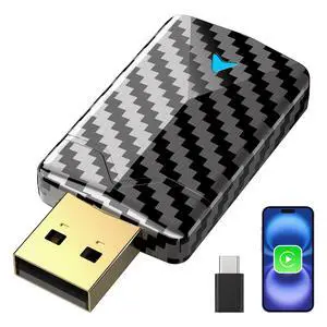 Wireless CarPlay Adapter for Apple iPhone, Wired to Wireless for Daily Use Wireless CarPlay Adapter for Apple iPhone, Wired to Wireless for Daily Use