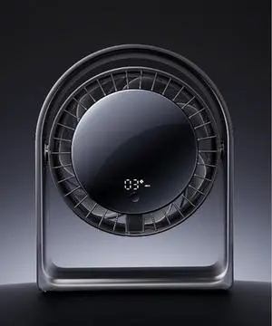 2026 New Desk Fan, Quiet Air Circulator Mini Fan for Bedroom, Portable Smart Display USB Fan, 4 Speeds Strong Airflow, 120°Tilt, Small Desktop Table Fans For Office Bedside Room, Translucent Black 2026 New Desk Fan, Quiet Air Circulator Mini Fan for Bedroom, Portable Smart Display USB Fan, 4 Speeds Strong Airflow, 120°Tilt, Small Desktop Table Fans For Office Bedside Room, Translucent Black