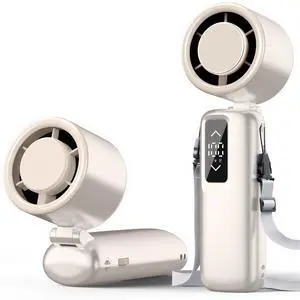 Guirngou Portable Handheld Turbo Fan, 1-100 Gear Wind, Battery Operated, Up to 23 Working Hours, 3 IN 1 Personal Fan with Air Turbo Tech, Cooling Essentials for Indoor/Outdoor(Gold) Guirngou Portable Handheld Turbo Fan, 1-100 Gear Wind, Battery Operated, Up to 23 Working Hours, 3 IN 1 Personal Fan with Air Turbo Tech, Cooling Essentials for Indoor/Outdoor(Gold)