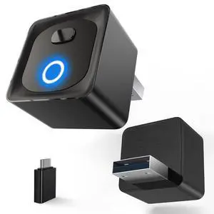 2026 Upgrade Wireless CarPlay Adapter/Android Auto Wireless Adapter, Plug & Play Fast Connection, One-Tap Disconnect, Wi-Fi 6 & Bluetooth 5.4, Support USB A/Type C, Mini Design- Carbon Black 2026 Upgrade Wireless CarPlay Adapter/Android Auto Wireless Adapter, Plug & Play Fast Connection, One-Tap Disconnect, Wi-Fi 6 & Bluetooth 5.4, Support USB A/Type C, Mini Design- Carbon Black