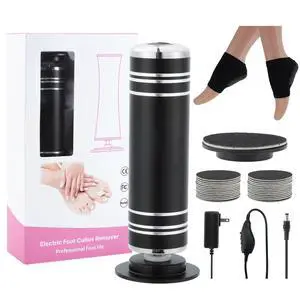 1200RPM Electric Callus Remover for Feet, 2 Replaceable Grinding Discs, 60 Sandpaper Discs, 1 Moisturizing Heel Socks, Professional Pedicure Kit for Dead Skin & Hard Cracked Heels 1200RPM Electric Callus Remover for Feet, 2 Replaceable Grinding Discs, 60 Sandpaper Discs, 1 Moisturizing Heel Socks, Professional Pedicure Kit for Dead Skin & Hard Cracked Heels