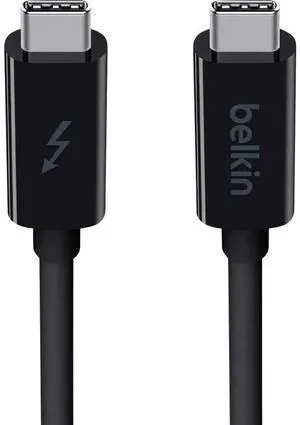 Thunderbolt 3 USB C to USB C 3.3ft/1M Long Data Transfer Power Cable with 20 Gbps Data Transfer Speed & Up To 10 Gbps for USB3.1 Devices - Supporting Thunderbolt, 4K & Ultra HD Display (Black) Thunderbolt 3 USB C to USB C 3.3ft/1M Long Data Transfer Power Cable with 20 Gbps Data Transfer Speed & Up To 10 Gbps for USB3.1 Devices - Supporting Thunderbolt, 4K & Ultra HD Display (Black)