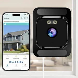 AXB 2K Indoor Window Camera: No Drill Home Security Cam with Night Vision | 5GHz WiFi,24/7 Recording,2-Way Talk,Person/Car Detection,Local Storage,45°/90° Angle Mounts,Pet Camera,Apartments & Rentals AXB 2K Indoor Window Camera: No Drill Home Security Cam with Night Vision | 5GHz WiFi,24/7 Recording,2-Way Talk,Person/Car Detection,Local Storage,45°/90° Angle Mounts,Pet Camera,Apartments & Rentals