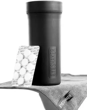 Set - Patented Glasses Cleaning Device - Bifocals Cleaner with Microfiber Cleaning Cloth - Innovative Eyeglasses Washing Tool for Lenses and Frames - Like at The Optician Set - Patented Glasses Cleaning Device - Bifocals Cleaner with Microfiber Cleaning Cloth - Innovative Eyeglasses Washing Tool for Lenses and Frames - Like at The Optician