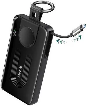 3-in-1 Portable Charger 10000mAh Power Bank for Samsung Galaxy Watch, Retractable USB-C Cable, 20W PD Fast Charging, LED Display & Keychain Battery Pack for iPhone 17/16/15 Air Pro Max Plus/S26 3-in-1 Portable Charger 10000mAh Power Bank for Samsung Galaxy Watch, Retractable USB-C Cable, 20W PD Fast Charging, LED Display & Keychain Battery Pack for iPhone 17/16/15 Air Pro Max Plus/S26