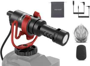 Plug & Play Vlog Microphone for Camera, 20-20KHz Mini Supercardioid Mic Compatible with Sony Canon Nikon iPhone Samsung Android Tablet Mac with 3.5mm TRS USB C OTG Shock Mount Windscreen, VM10 Plug & Play Vlog Microphone for Camera, 20-20KHz Mini Supercardioid Mic Compatible with Sony Canon Nikon iPhone Samsung Android Tablet Mac with 3.5mm TRS USB C OTG Shock Mount Windscreen, VM10