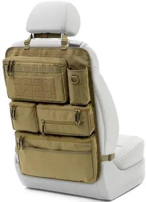 All in One Car Seat Back Organizer, Heavy Duty Molle Panel Seat Back Protector with Multi-Pockets Storage for Tools, Camping, Travel, Fit Most Cars SUV Trucks Jeeps Pickups All in One Car Seat Back Organizer, Heavy Duty Molle Panel Seat Back Protector with Multi-Pockets Storage for Tools, Camping, Travel, Fit Most Cars SUV Trucks Jeeps Pickups