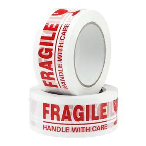 Fragile Marking Tape Handle with Care Shipping Packing Tape, 2 Inch x 330 Feet (110 Yards) 2 Roll, Heavy Duty Tape for Shipping and Moving Boxes Fragile Marking Tape Handle with Care Shipping Packing Tape, 2 Inch x 330 Feet (110 Yards) 2 Roll, Heavy Duty Tape for Shipping and Moving Boxes