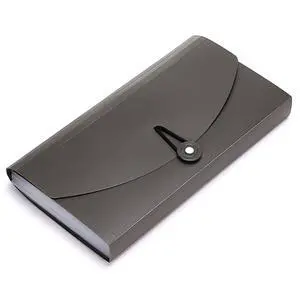 13 Pockets Expanding Check Bill File Folder-Hand-held Small Accordion File Folder Expandable Card Ticket Holder Plastic Business Document Organizer Wallet Case New Grey 13 Pockets Expanding Check Bill File Folder-Hand-held Small Accordion File Folder Expandable Card Ticket Holder Plastic Business Document Organizer Wallet Case New Grey