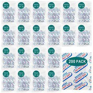 200 Packs 500CC Food Grade Oxygen Absorbers (10 Packs x 1 Vacuum Bag) - Long Term Food Storage O2 Absorbers 200 Packs 500CC Food Grade Oxygen Absorbers (10 Packs x 1 Vacuum Bag) - Long Term Food Storage O2 Absorbers