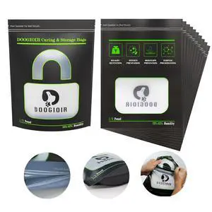 1/2 LB Curing & Storage Bags, Curing Bags for Food Storage, Double-Tracked Zip Closure Heat Sealable upright Cure Bags, Reusable Humidity Control Bags (13.8 x 10.4 in, 10 Pack) 1/2 LB Curing & Storage Bags, Curing Bags for Food Storage, Double-Tracked Zip Closure Heat Sealable upright Cure Bags, Reusable Humidity Control Bags (13.8 x 10.4 in, 10 Pack)