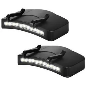 2 Pcs Hat Light Clip 11 LED Cap Lights Clip on Hat Battery Powered Hat Brim Clip on Light Black Waterproof Ultra Bright Hat Flashlight Clip on Headlamp for Hats Hunting Camping Fishing Hiking 2 Pcs Hat Light Clip 11 LED Cap Lights Clip on Hat Battery Powered Hat Brim Clip on Light Black Waterproof Ultra Bright Hat Flashlight Clip on Headlamp for Hats Hunting Camping Fishing Hiking