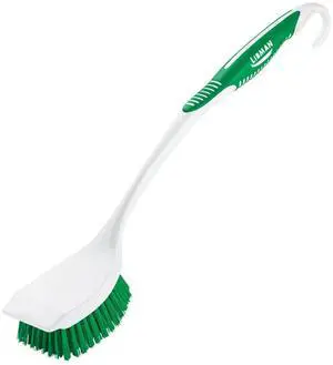 Long Handle Scrub Brush - Item Model Number: 00010 - Ergonomic Rubber Grip Won't Slip When Wet. Long Handle Scrub Brush - Item Model Number: 00010 - Ergonomic Rubber Grip Won't Slip When Wet.