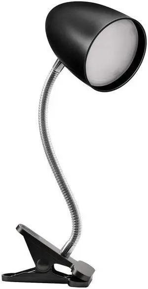 Clip on Light for Bed, Non-Dimmable Clip on Reading Light for Bed, 4000K Cool White, 3.5W 240 LM Desk lamp with clamp, Eye Protection, ETL Listed, Black Clip on Light for Bed, Non-Dimmable Clip on Reading Light for Bed, 4000K Cool White, 3.5W 240 LM Desk lamp with clamp, Eye Protection, ETL Listed, Black